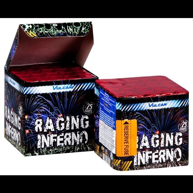 Jetzt Raging Inferno 25-Schuss-Feuerwerk-Batterie ab 14.5€ bestellen