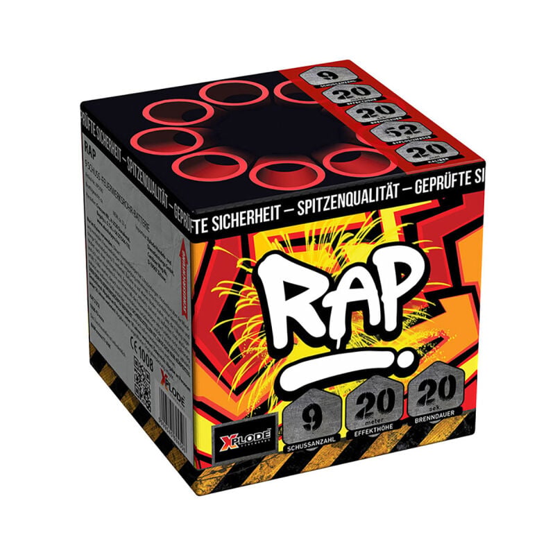 Jetzt RAP 9-Schuss-Feuerwerk-Batterie ab 4.68€ bestellen