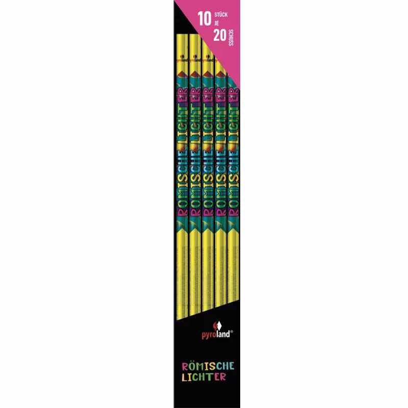 Jetzt Römische Lichter 20-Schuss Römisches Licht, 10er Packung ab 4.24€ bestellen