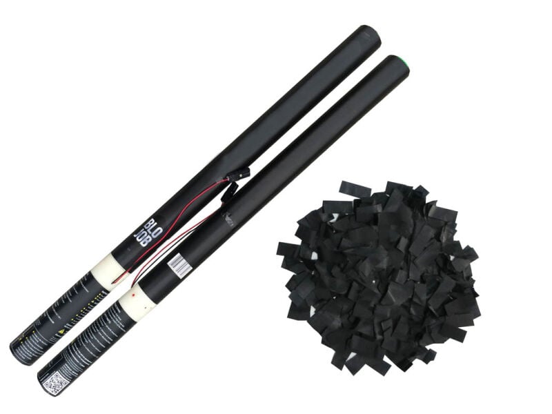 Jetzt Schwarhartz 4 80cm elektrisch (Black Label) Papierflitter schwarz ab 7.64€ bestellen