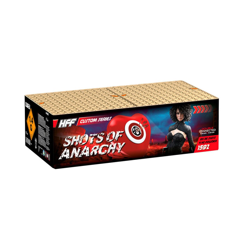 Jetzt Shots of Anarchy 288-Schuss-Feuerwerkverbund (Stahlkäfig) ab 246.49€ bestellen