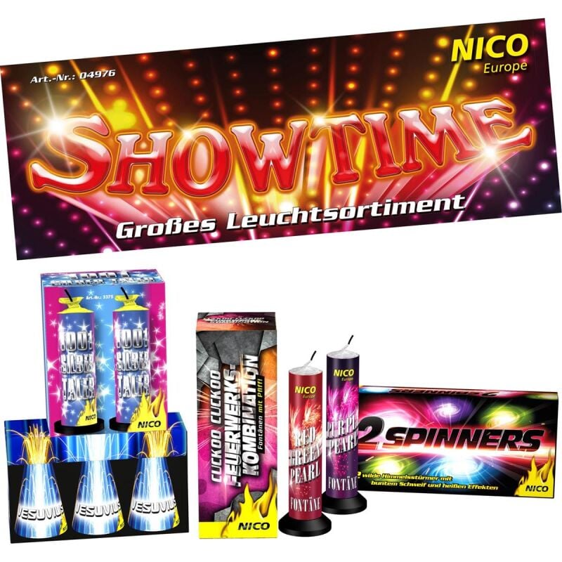 Jetzt Showtime 11-teiliges-Leuchtsortiment ab 17.99€ bestellen