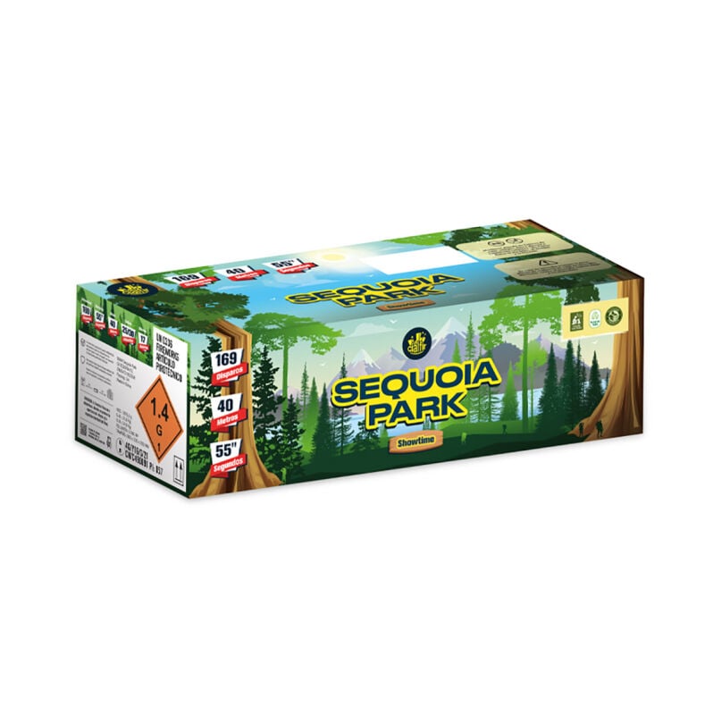 Jetzt Showtime Sequoia Park 169-Schuss-Feuerwerkverbund ab 293.24€ bestellen