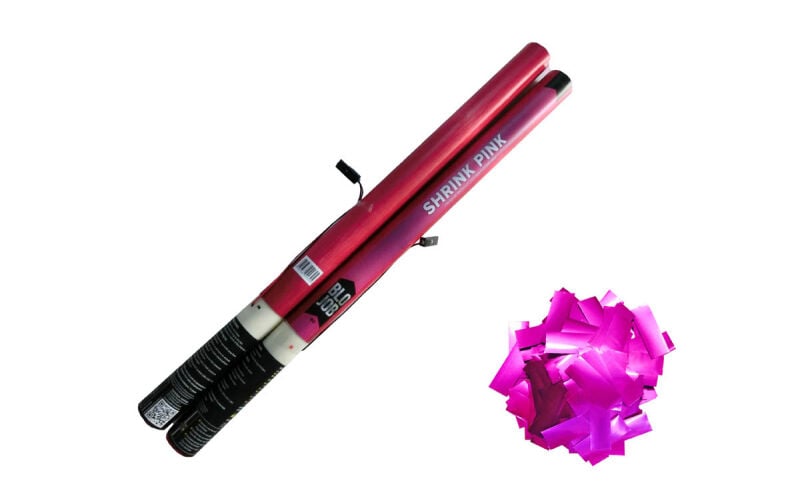 Jetzt Shrink Pink 80cm elektrisch Metallicflitter pink ab 7.64€ bestellen