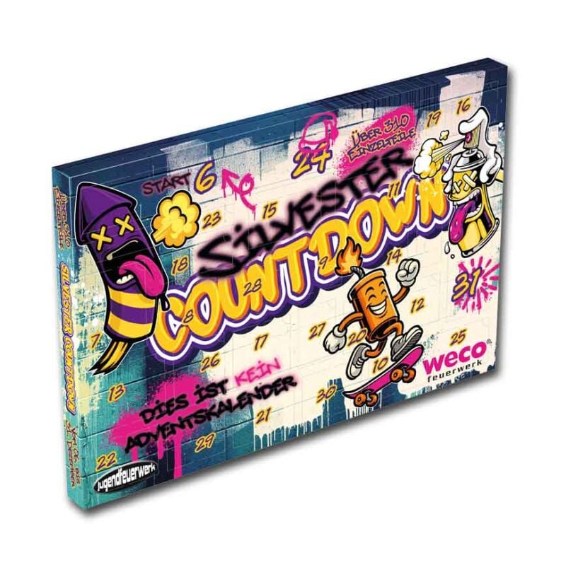 Jetzt Silvester Countdown Kalender ab 29.99€ bestellen