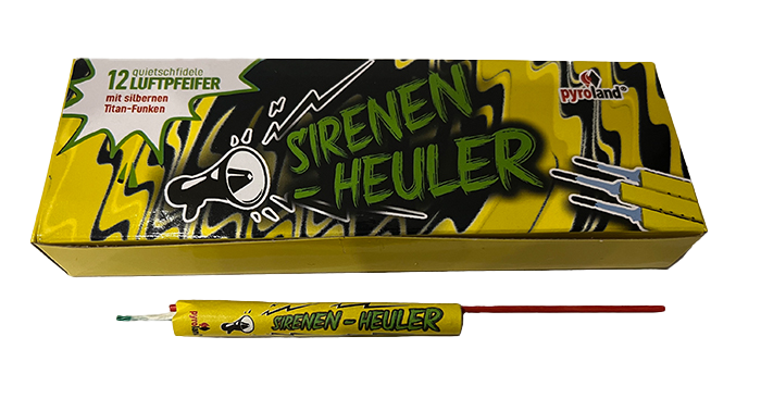 Jetzt Sirenen Heuler 12er Pack ab 2.99€ bestellen