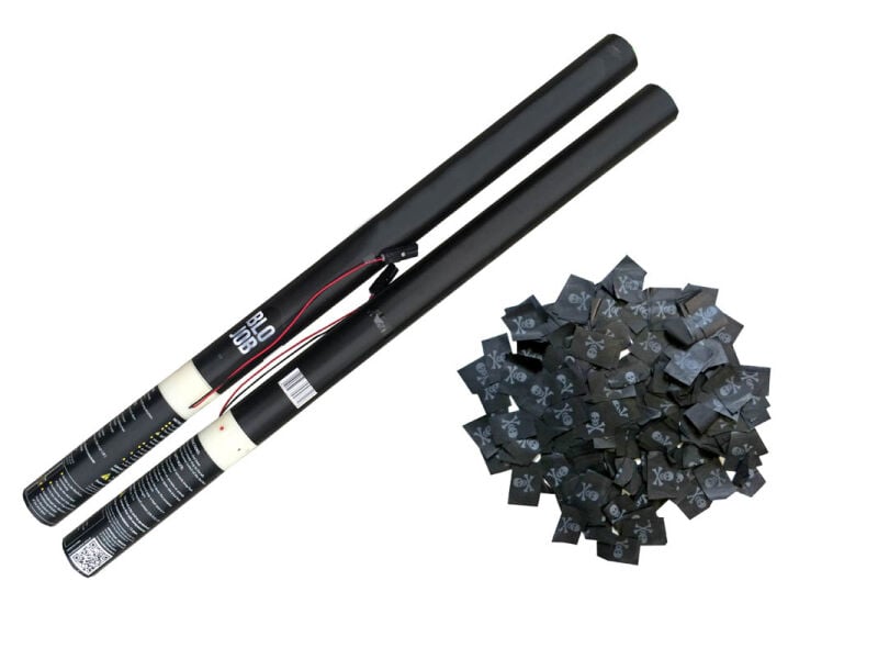 Jetzt Skullrich 80cm Papierflitter Piratenflagge elektrisch (Black Label) ab 14.99€ bestellen