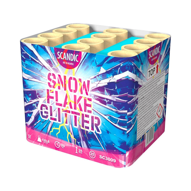 Jetzt Snowflake Glitter 12-Schuss-Feuerwerk-Batterie ab 11.99€ bestellen