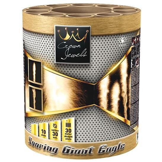 Jetzt Soaring Giant Eagle 10-Schuss-Feuerwerk-Batterie ab 12.99€ bestellen