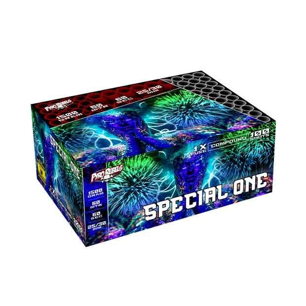 Jetzt Special One 100-Schuss-Feuerwerkverbund ab 135.99€ bestellen