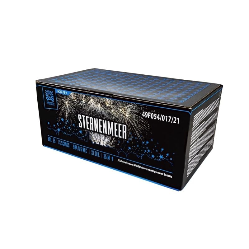 Jetzt Sternenmeer 72-Schuss-Feuerwerkverbund ab 129.99€ bestellen