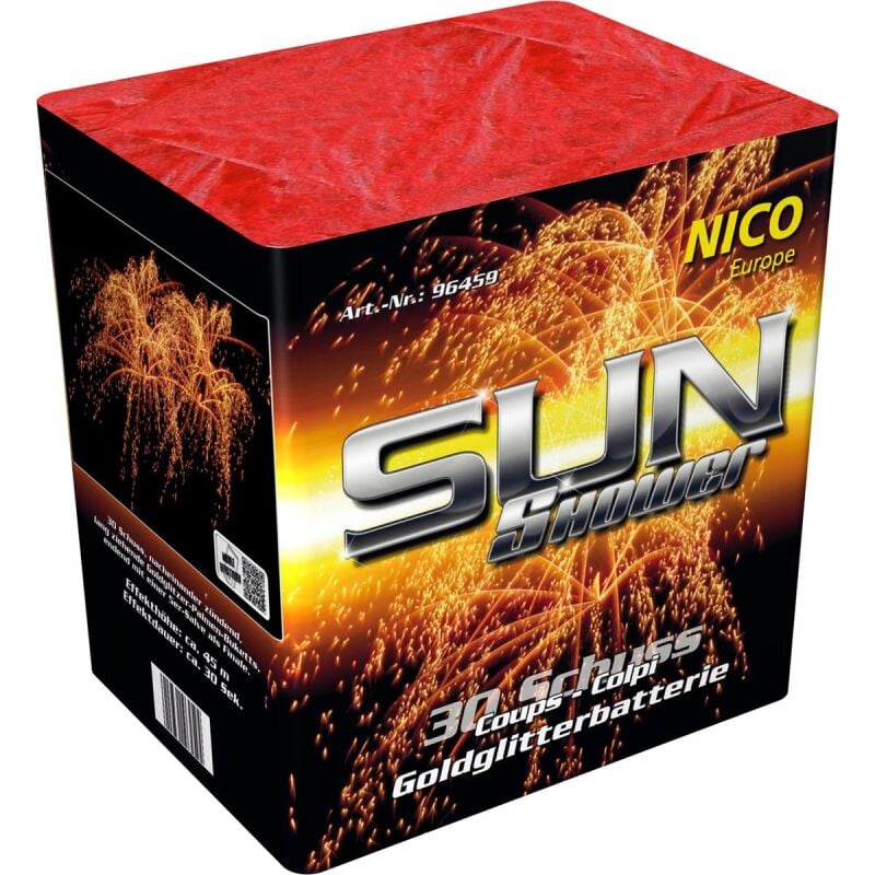 Jetzt Sun Shower 30 Schuss-Feuerwerk-Batterie ab 54.99€ bestellen