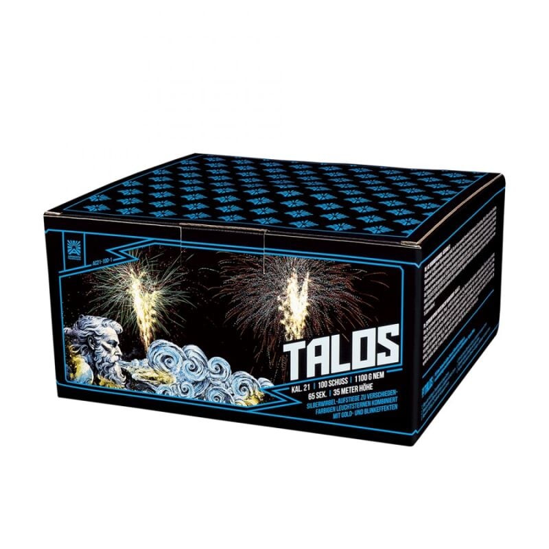 Jetzt Talos 100-Schuss-Feuerwerkverbund ab 52.5€ bestellen