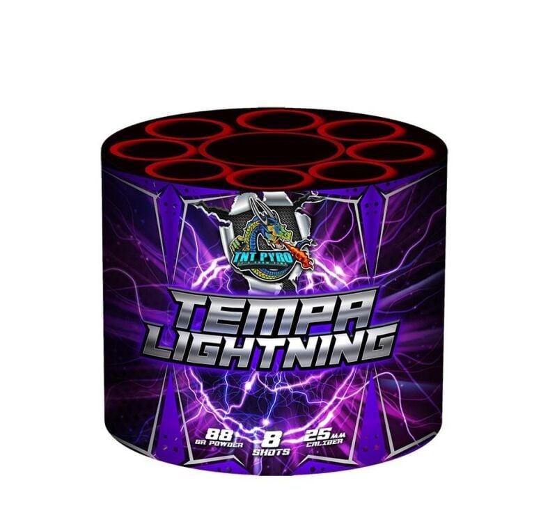 Jetzt Tempa Lightning 8-Schuss-Feuerwerk-Batterie ab 7.99€ bestellen