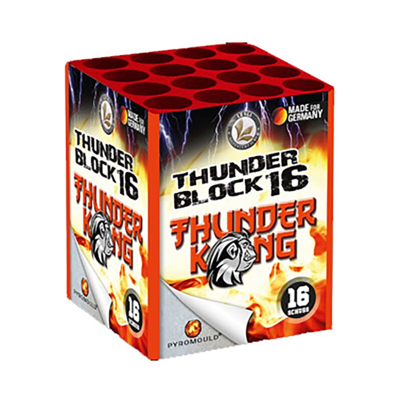 Jetzt Thunderblock 16 16-Schuss Blitzknall-Batterie 4er Pack (Stahlkäfig) ab 38.24€ bestellen