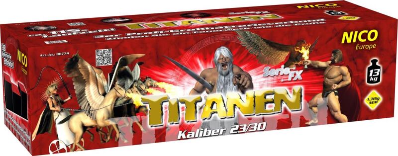 Jetzt Titanen 138-Schuss-Feuerwerkverbund ab 139.99€ bestellen
