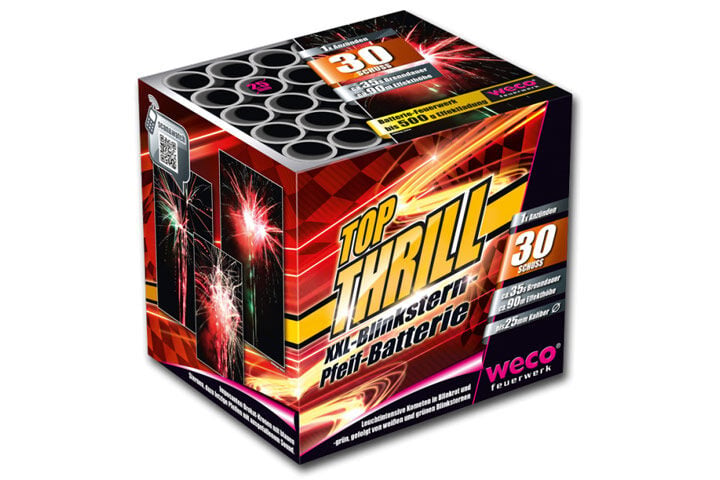 Jetzt Top Thrill 30-Schuss-Feuerwerk-Batterie ab 23.99€ bestellen