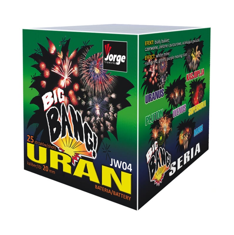 Jetzt Uran 25-Schuss-Feuerwerk-Batterie ab 13.59€ bestellen
