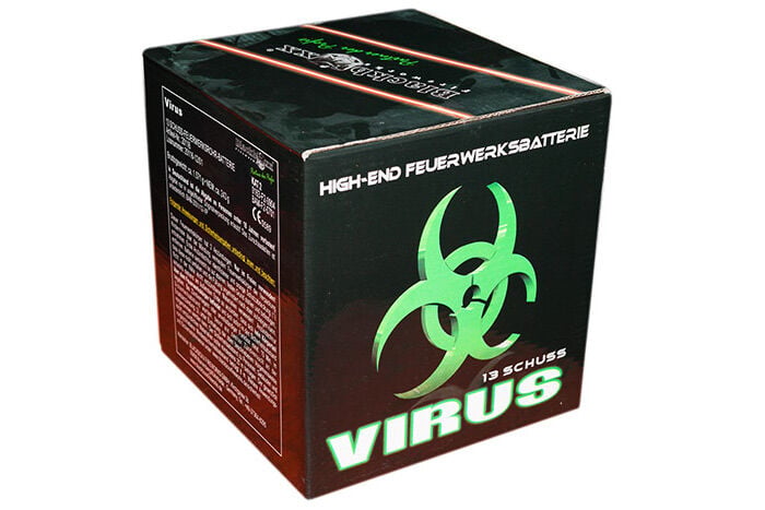 Jetzt Virus 13-Schuss-Feuerwerk-Batterie ab 26.99€ bestellen