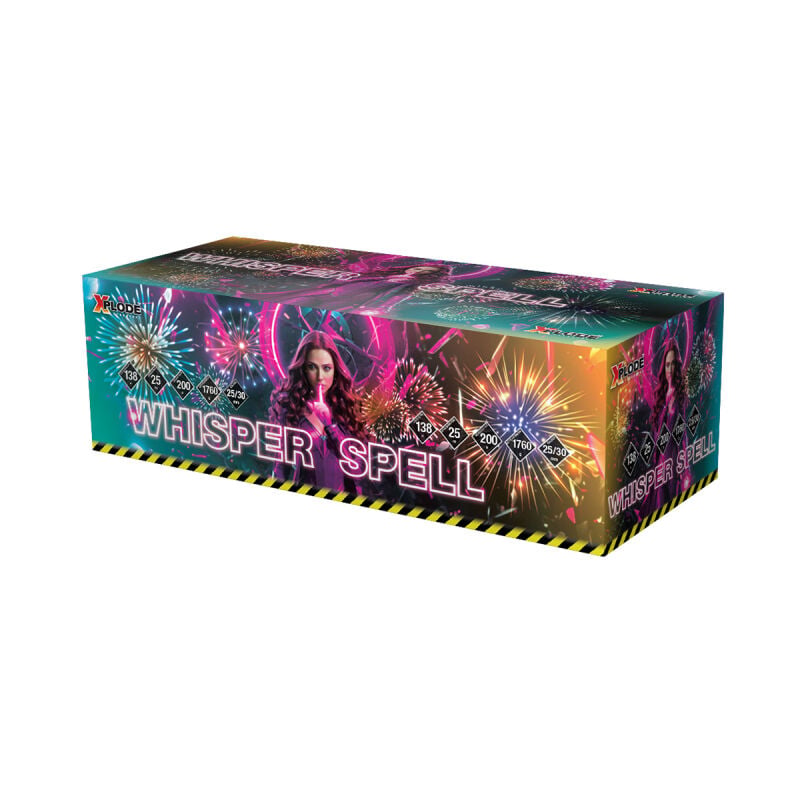 Jetzt Whisper Spell 138-Schuss-Verbundfeuerwerk ab 169€ bestellen
